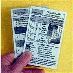 This is a low resolution image.
Our cards are printed on a
laser printer and are VERY
clear and easy to read.