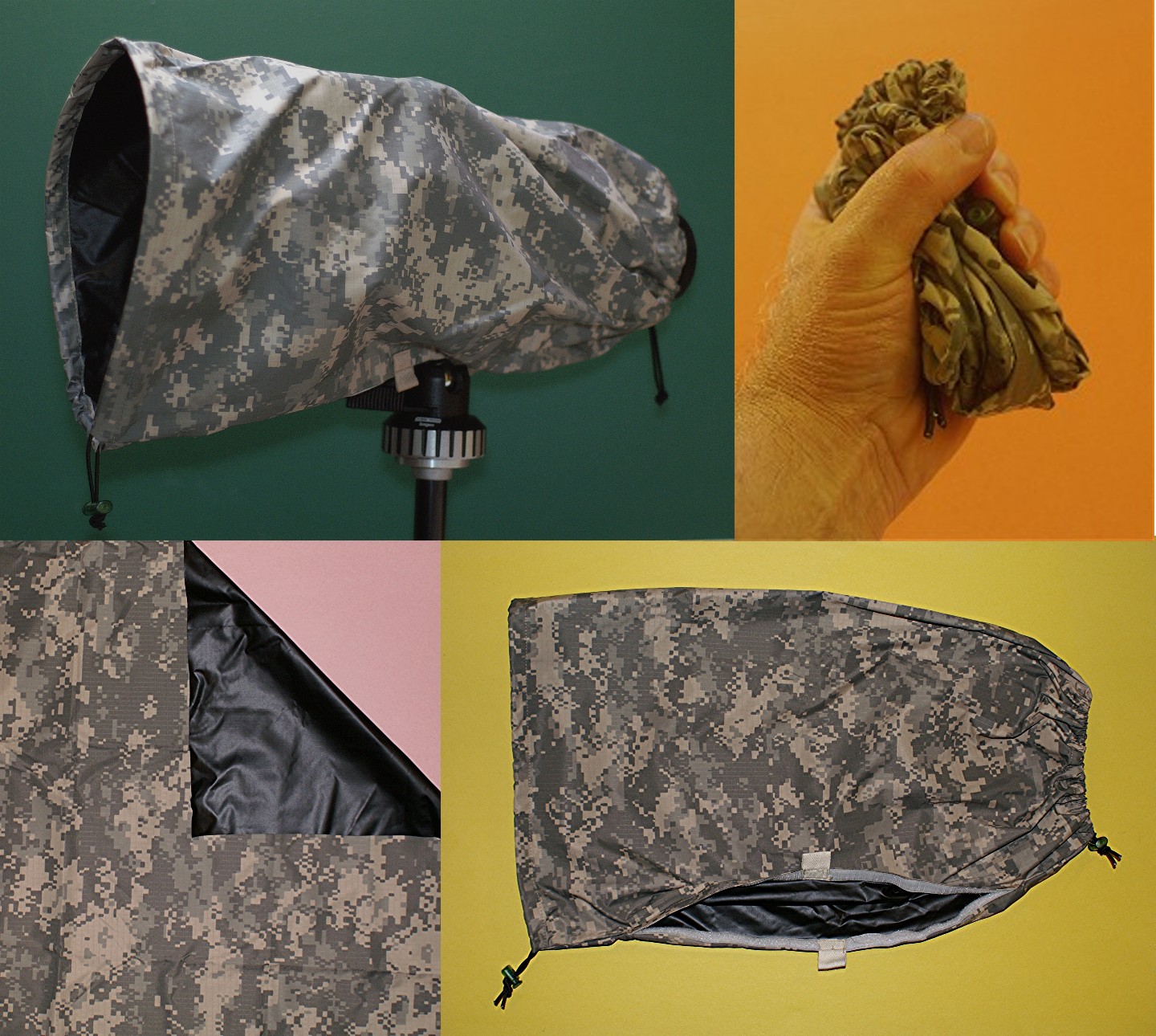 Hide & protect your camera with a camo cover!